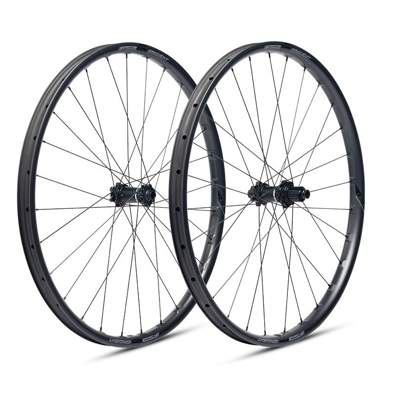 Juego Ruedas FSA Gradient i30 148 Boost Freno Disco 6 Agujeros Tubeless Ready Sram XD Carbono Negro