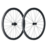 Wheelset Vision Metron 37 SL Disc Brake Center Lock Clincher Tubeless Ready Shimano HG11 Carbon Black