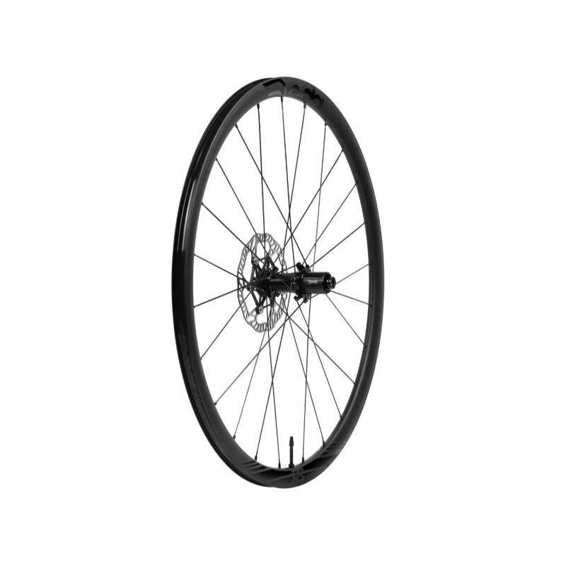 Rueda Trasera Deda Hero Lenticular Freno Disco Center Lock Cubierta Tubeless Ready Negro